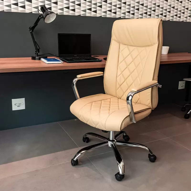 Cadeira Presidente Escritório Blm 720 P Cadeira Presidente Escritório Blm 720 P