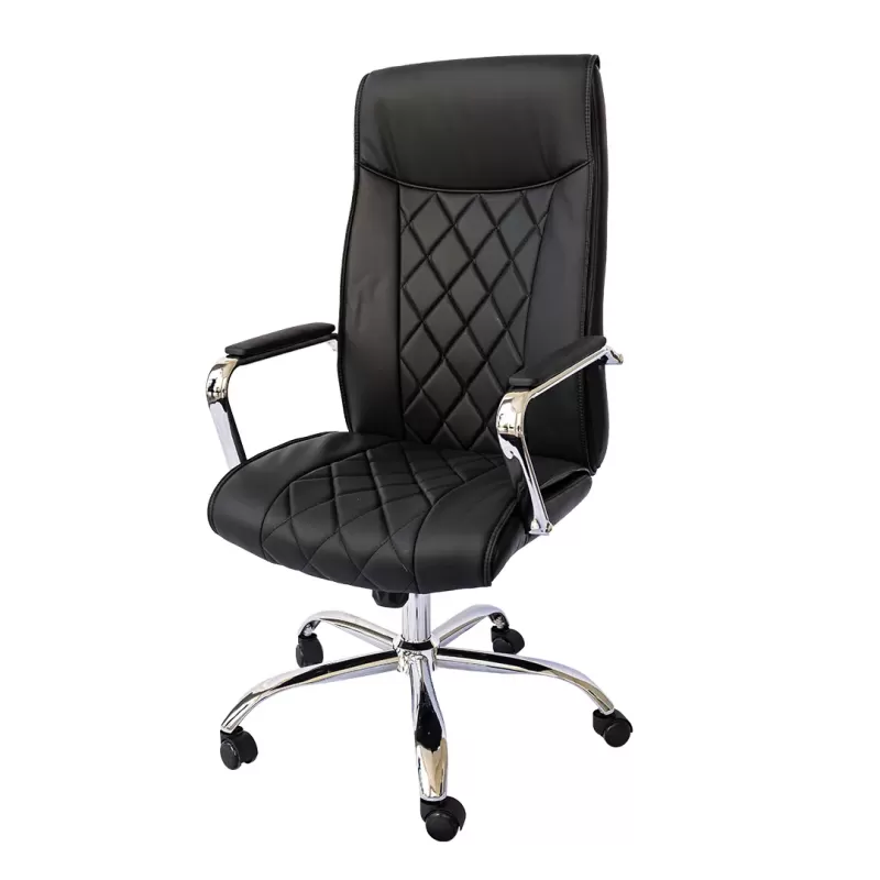 Cadeira Escritório Presidente Estofada MX720P Cadeira Escritório Presidente Estofada MX720P