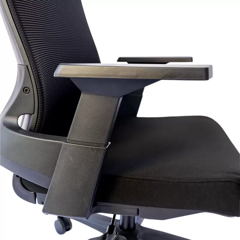 Cadeira para Escritório ELITE FLEX PLUS Presidente *com encosto de cabeça - Assento Estofado / Encosto em Tela - Cadeiras Home Office Cadeira para Escritório ELITE FLEX PLUS Presidente *com encosto de cabeça - Assento Estofado / Encosto em Tela - Cadeiras Home Office