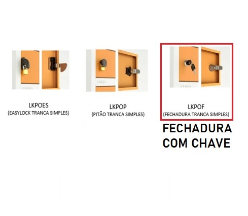 Locker Caixa Postal De Aço Correspondência | Porta Celular e Objetos - 10 Portas | Fechadura, Portas Cor Vermelha, Easylock, Cores Diversas