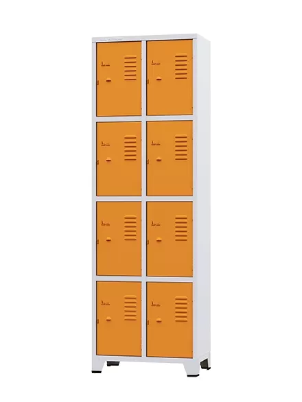 Grp 4/8 - Roupeiro de Aço 8 Portas | Chapa 26 - Pitão P/ Cadeado Grp 4/8 - Roupeiro de Aço 8 Portas | Chapa 26 - Pitão P/ Cadeado