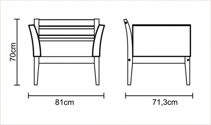 Base Para Ombrelone em Concreto 16kg - Marrom