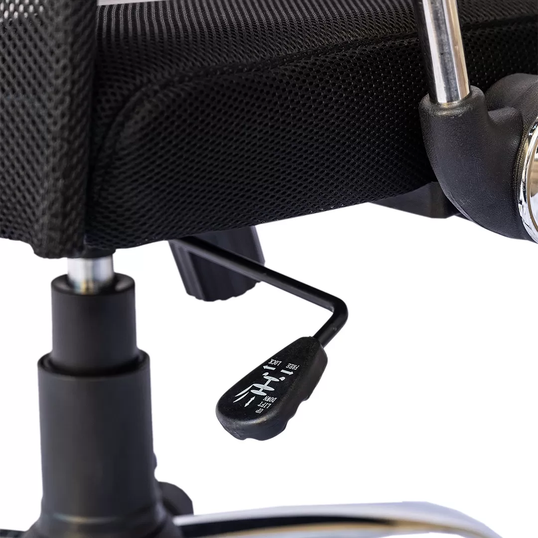 Cadeira para Escritório SLIM Presidente | Assento Estofado, Base Cromada - Cadeira Home Office SUPER OFERTA! Cadeira para Escritório SLIM Presidente | Assento Estofado, Base Cromada - Cadeira Home Office SUPER OFERTA!